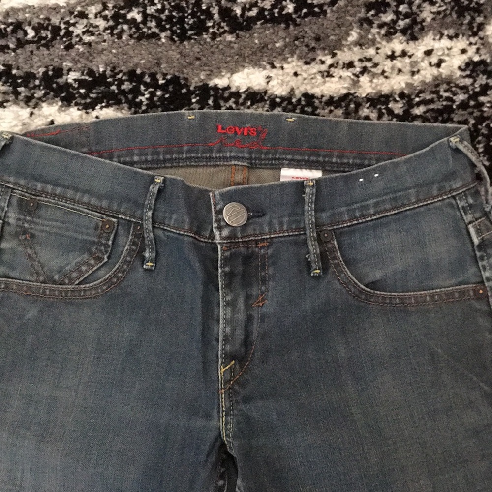 Levi's Women's Straight Leg Jeans - Dark Blue